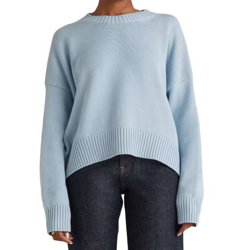 Quince Boyfriend Crew Sweater
