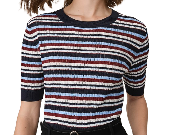 Ann Taylor Striped Sweater Tee