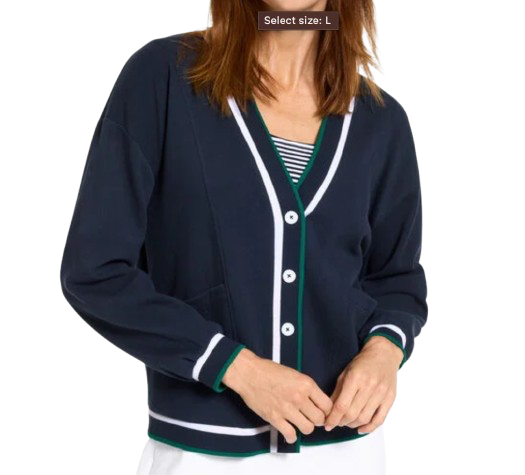 Talbots Navy Sweater