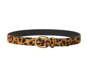 Leopard belt