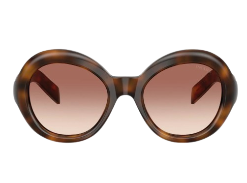 Prada | 53mm Gradient Round Sunglasses