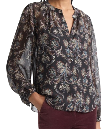 Veronica Beard | Ashlynn Silk Top