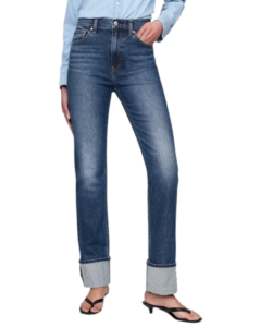 cuffed jeans
