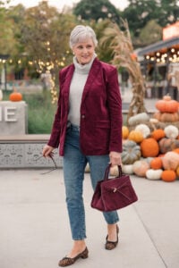 The Burgundy Look, Courtesy of Talbots