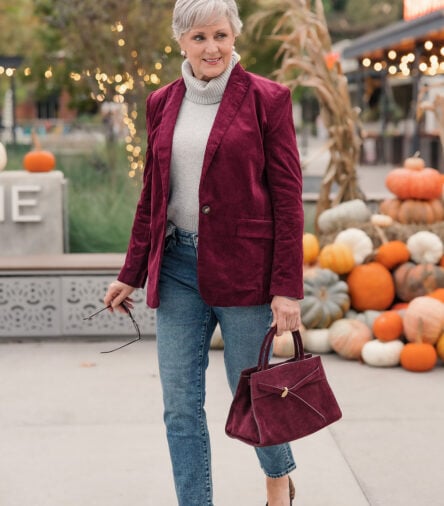 The Burgundy Look, Courtesy of Talbots
