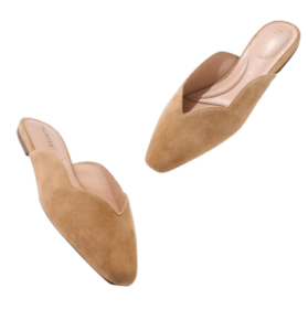 suede mule