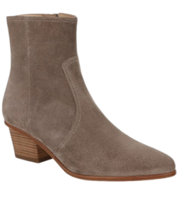 suede bootie