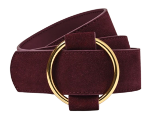 suede belt