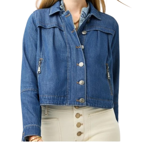 Spartina 449 | Janda Denim Jacket Misty Lagoon Wash