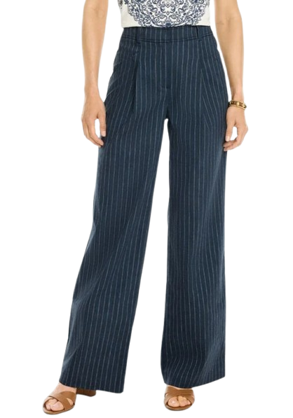 Talbots | Pinstripe Wide Leg Pants
