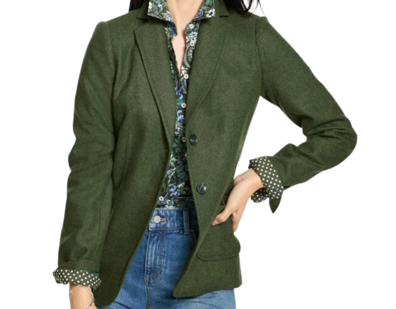 Talbots | Classic Shetland Blazer – Herringbone