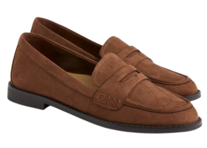 suede loafer