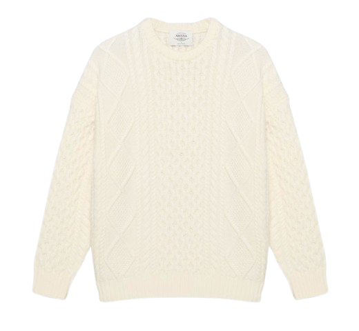 Aritzia | Heritage Knit Merino Wool Crew Sweater