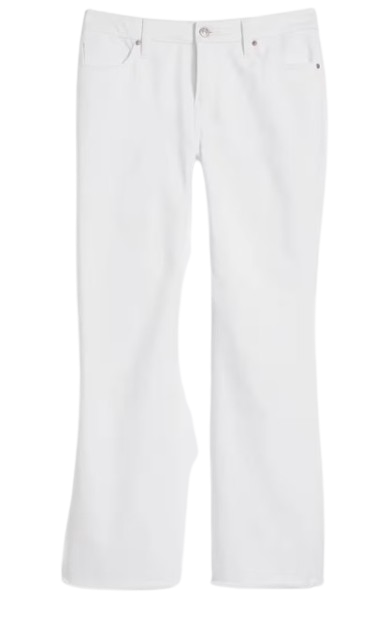 Chicos | No-Stain Girlfriend Frayed Flared Jeans