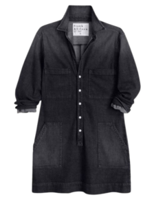 denim utility dress