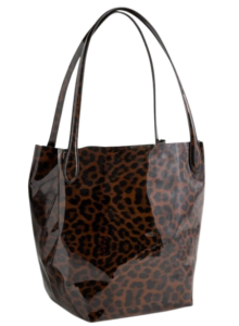 leopard tote