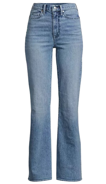 Lands’ End | Soft Denim High Rise Classic Flare Jeans